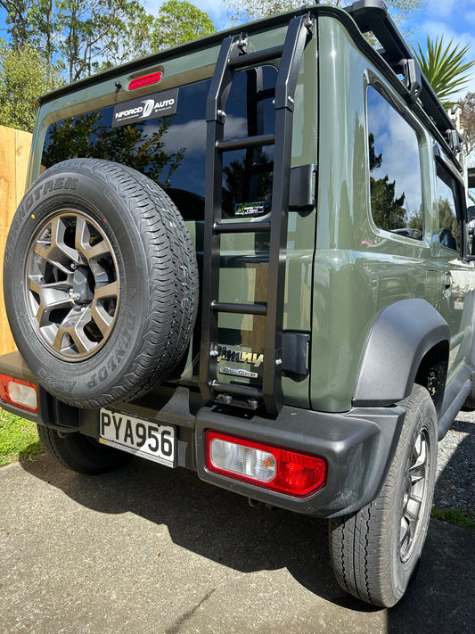 Suzuki Jimny Rear Door Ladder